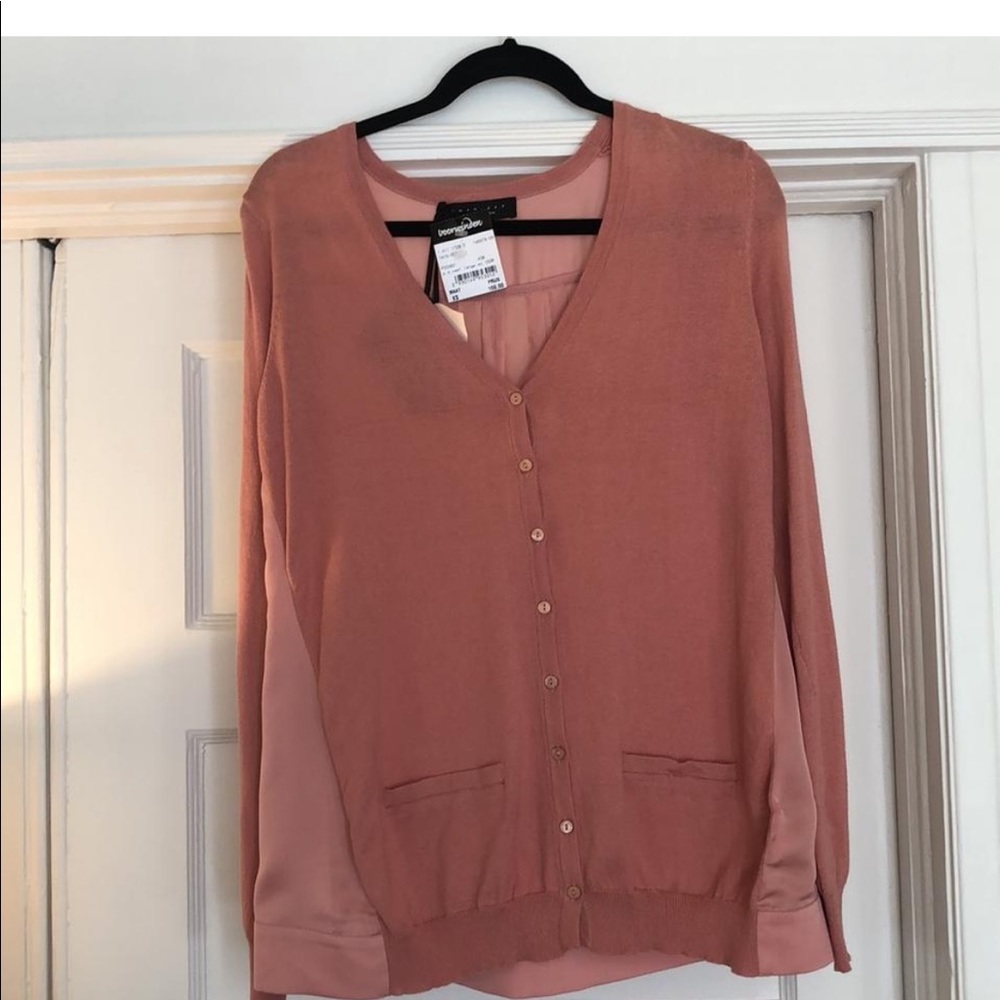 Twin-Set pink cardigan. New! Size XS.